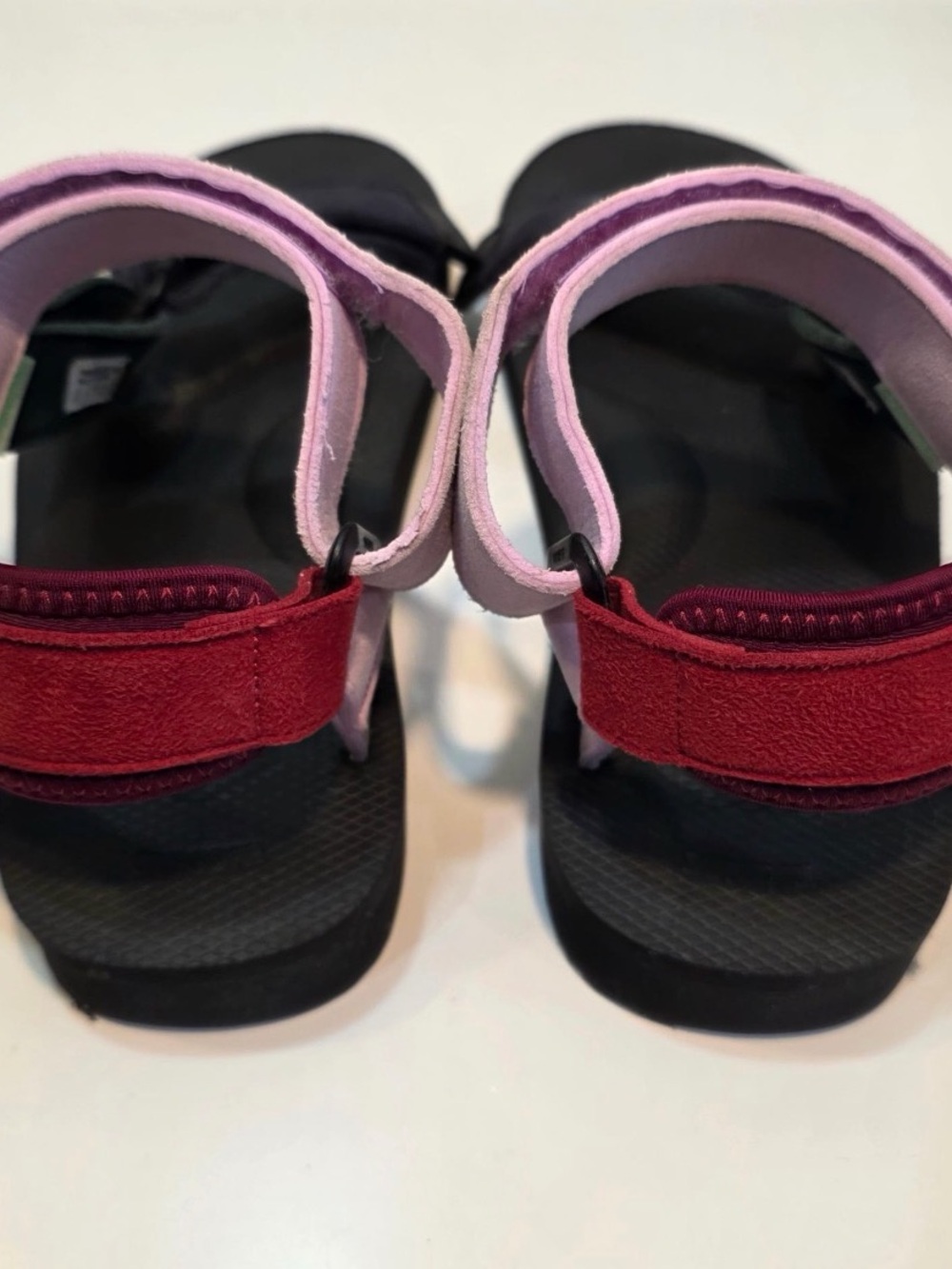 Suicoke X HAY DEPA 2.0 Sandals Size 8 Pink Red Blue Green Urban Sport Colour-Way - Picture 7 of 10